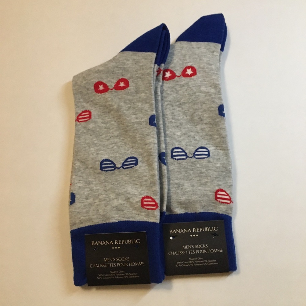 NWT Banana Republic Men’s Socks 2-Pairs NWT
